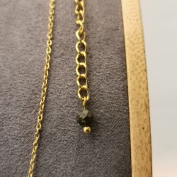 Collier hêtre échauffé et Jade Phoenix