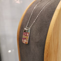 Tissu japonais sous résine